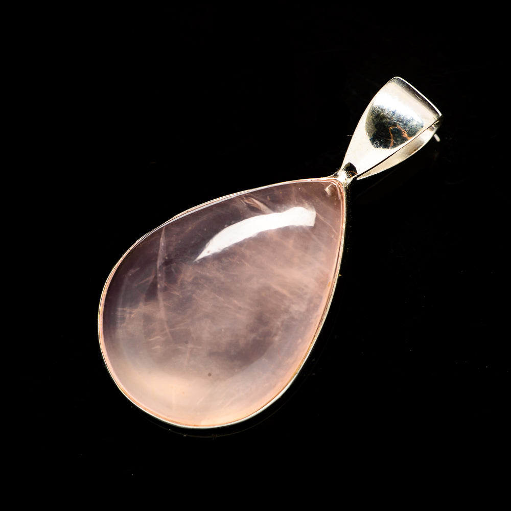 Rose Quartz Pendants handcrafted by Ana Silver Co - PD735059