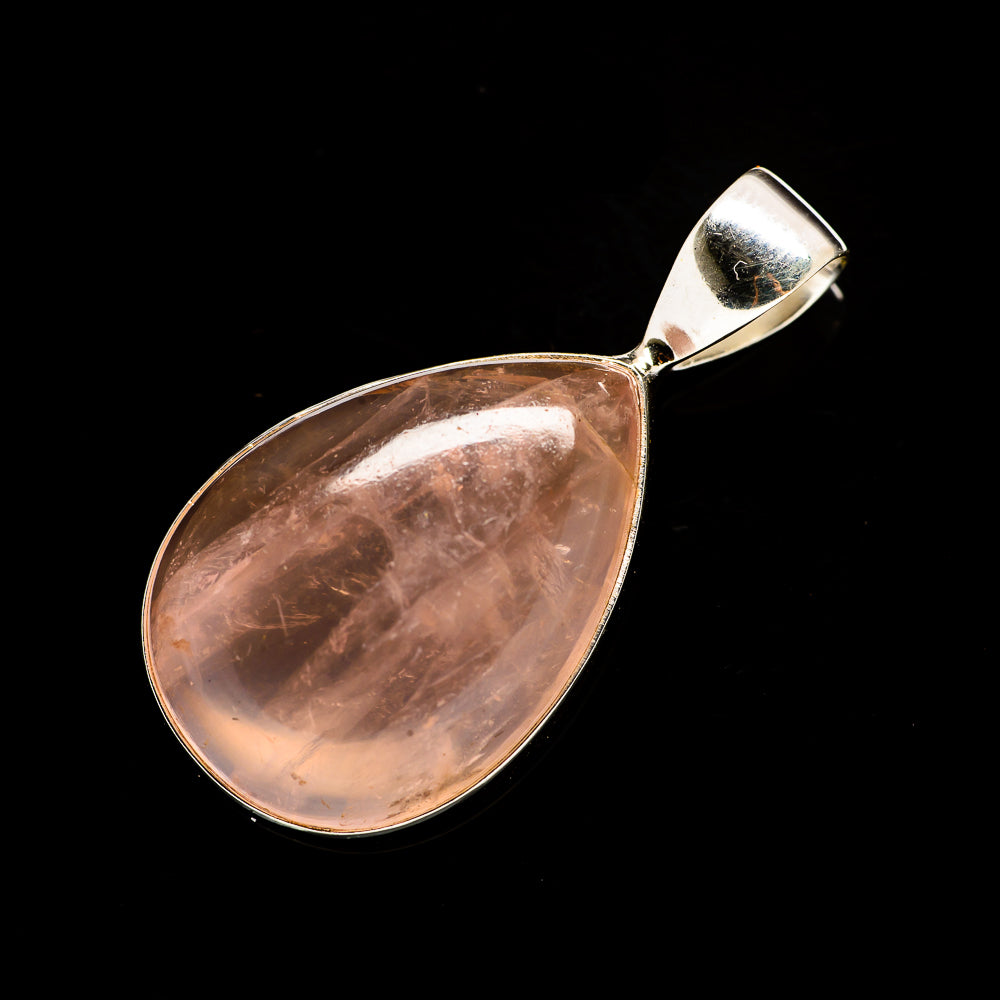 Rose Quartz Pendants handcrafted by Ana Silver Co - PD735063