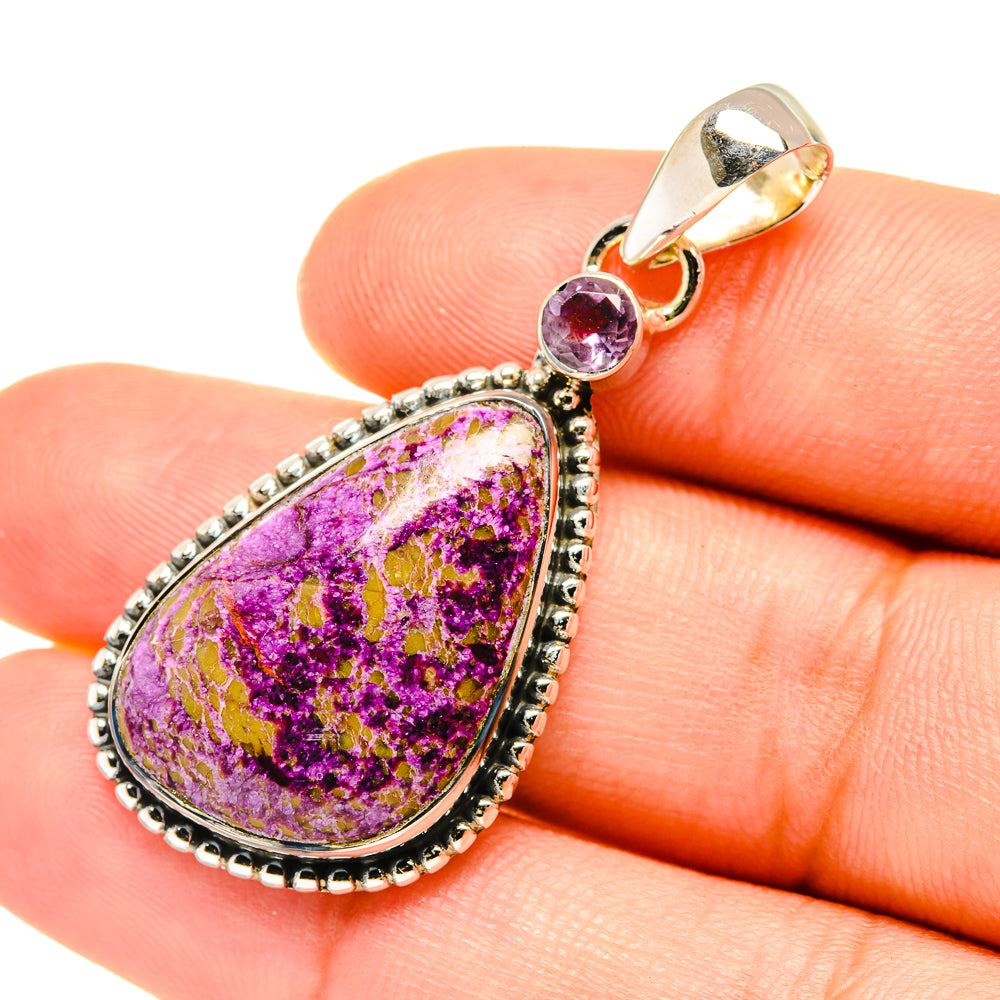 Stichtite Pendants handcrafted by Ana Silver Co - PD7351