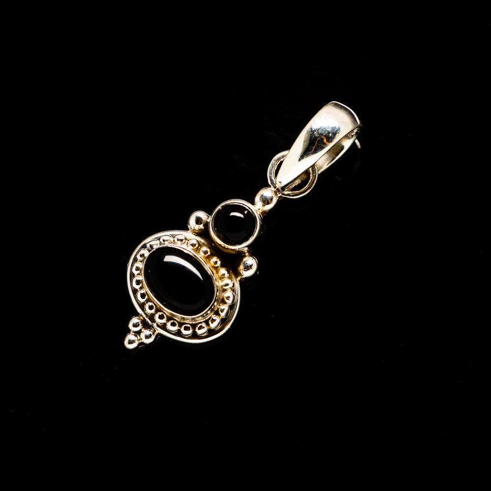 Black Onyx Pendants handcrafted by Ana Silver Co - PD735165