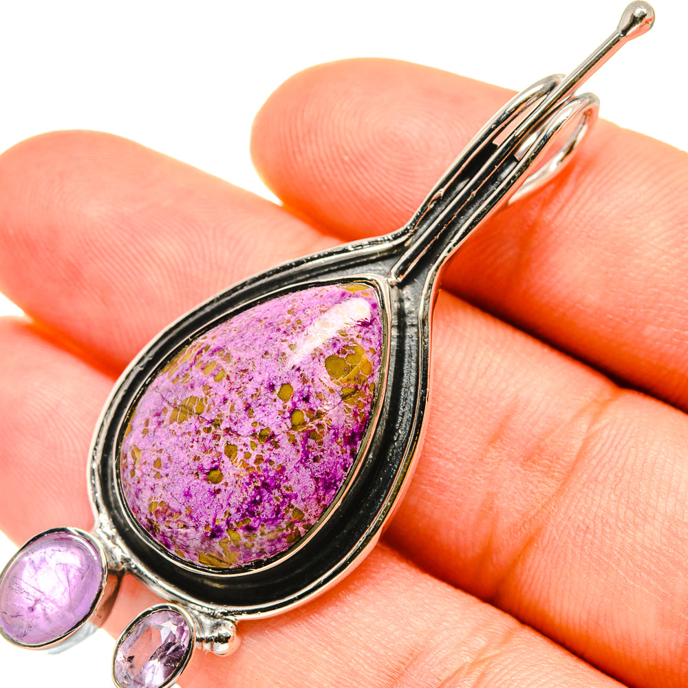 Stichtite Pendants handcrafted by Ana Silver Co - PD7352
