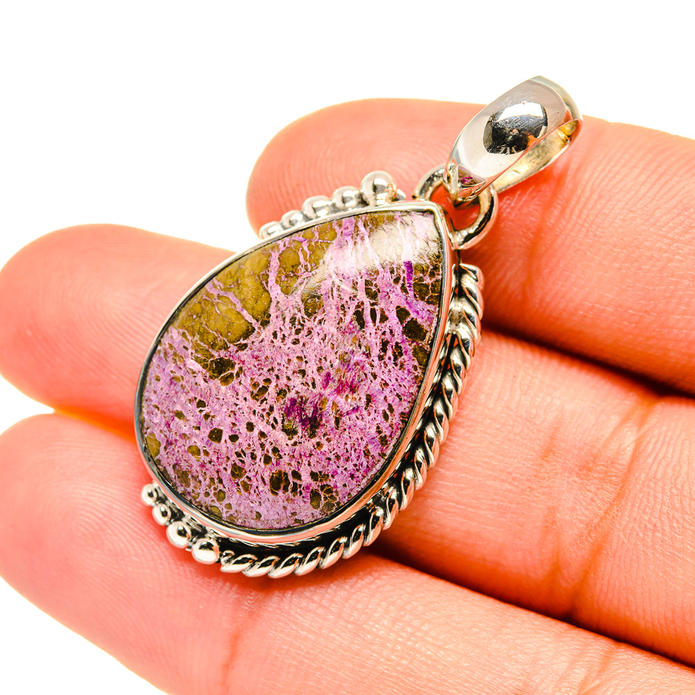 Stichtite Pendants handcrafted by Ana Silver Co - PD7353