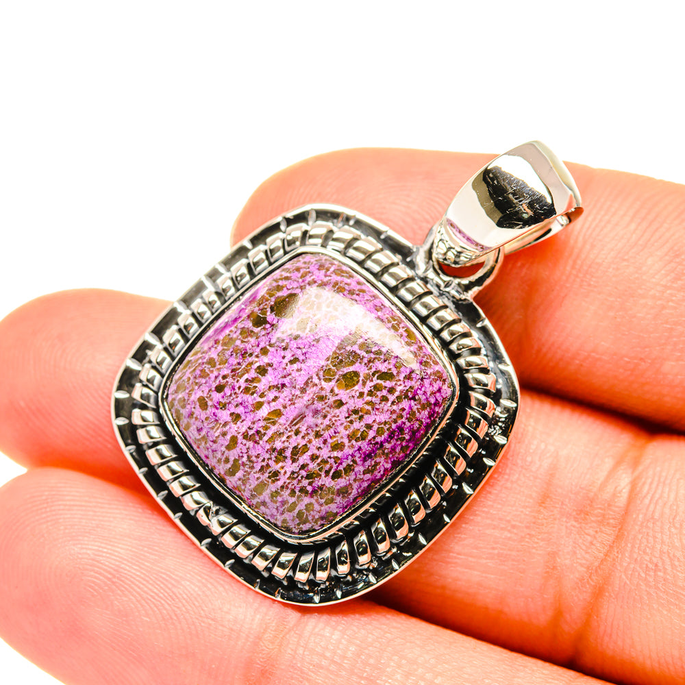 Stichtite Pendants handcrafted by Ana Silver Co - PD7354