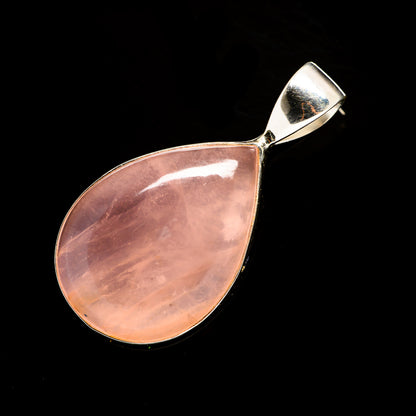 Rose Quartz Pendants handcrafted by Ana Silver Co - PD735403