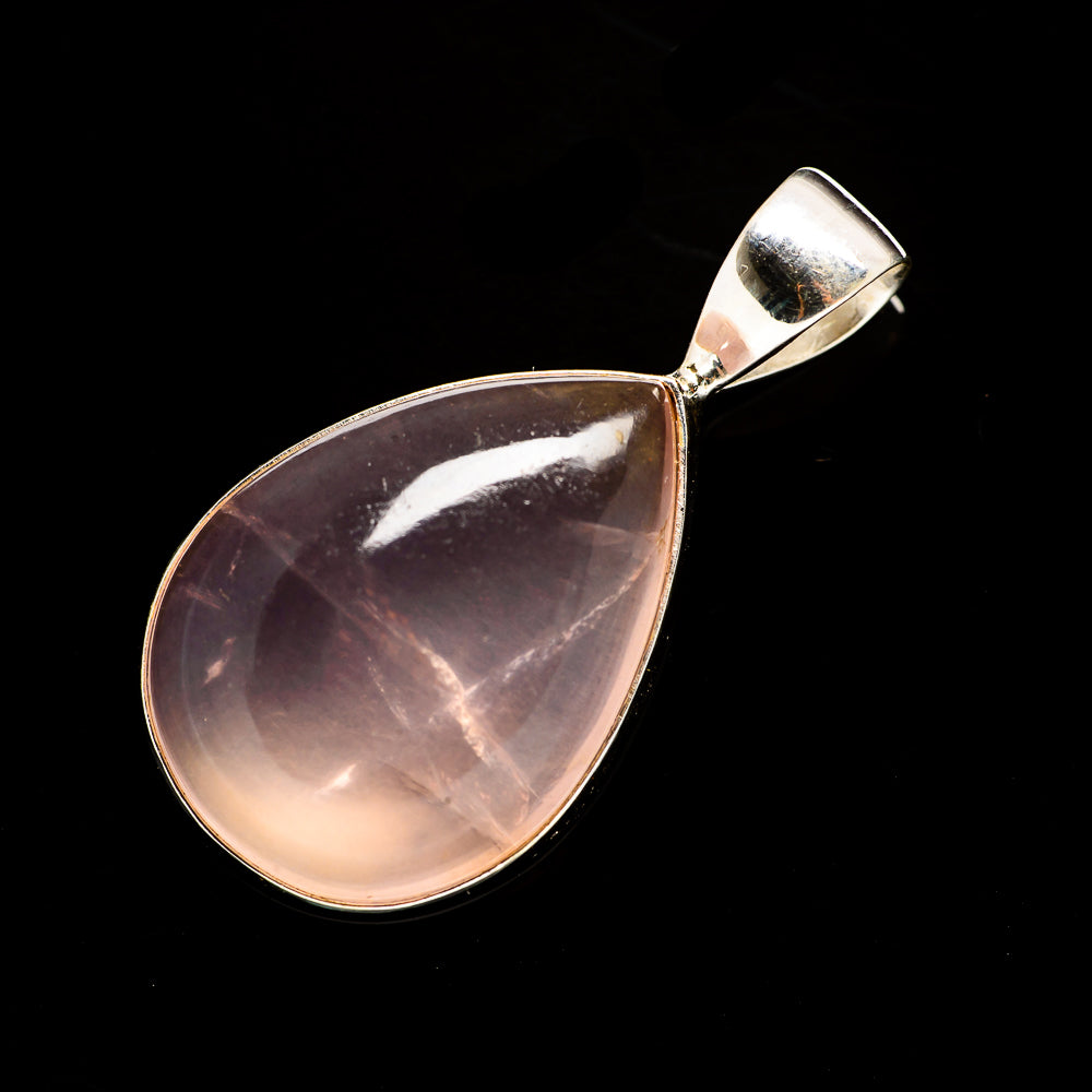 Rose Quartz Pendants handcrafted by Ana Silver Co - PD735409