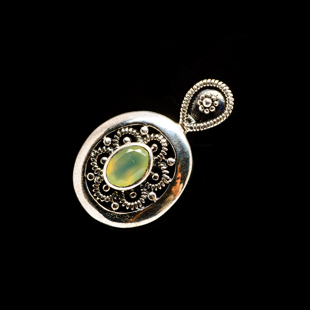 Prehnite Pendants handcrafted by Ana Silver Co - PD735507