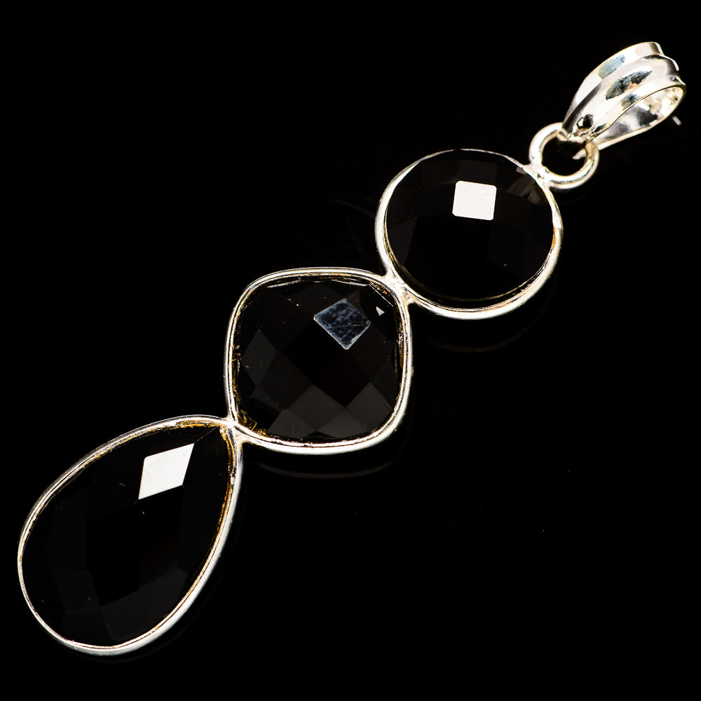 Black Onyx Pendants handcrafted by Ana Silver Co - PD735526