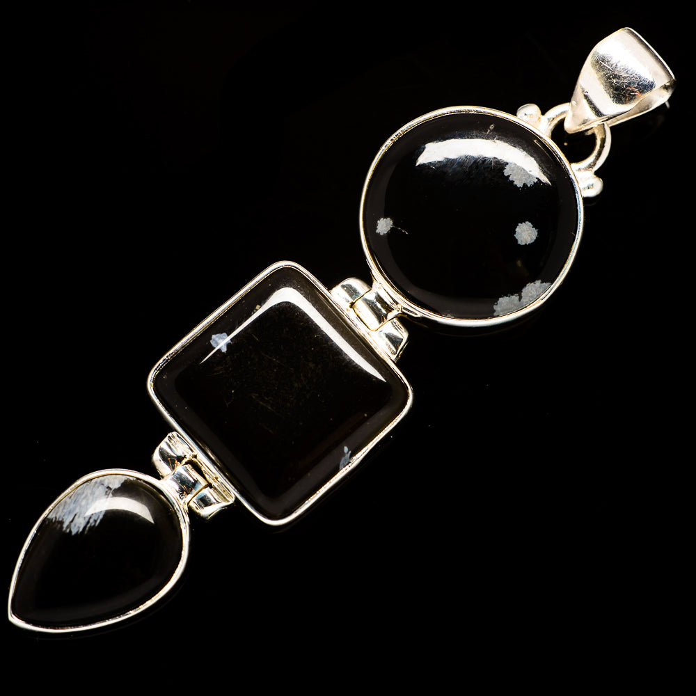 Black Onyx Pendants handcrafted by Ana Silver Co - PD735584
