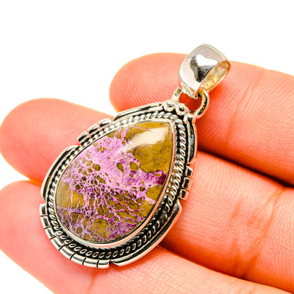 Stichtite Pendants handcrafted by Ana Silver Co - PD7356