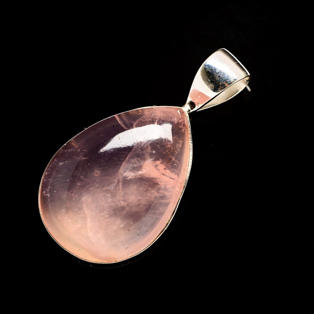 Rose Quartz Pendants handcrafted by Ana Silver Co - PD735655
