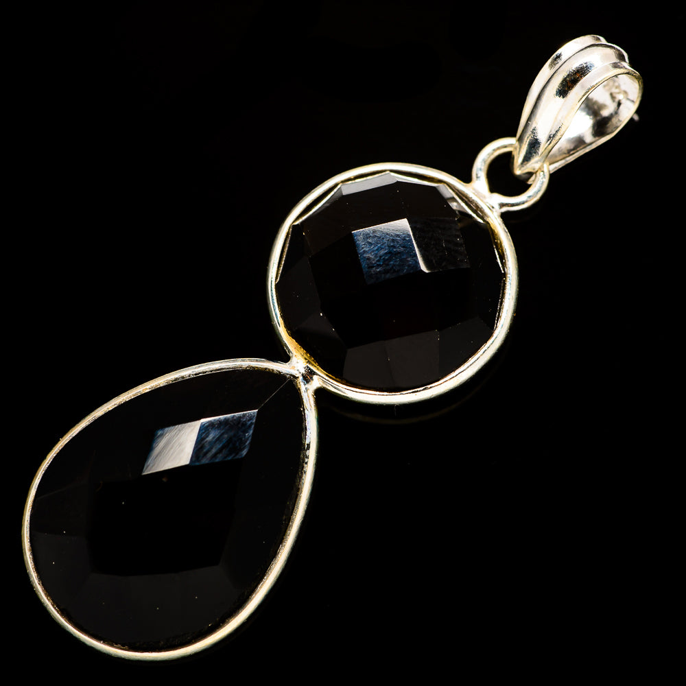 Black Onyx Pendants handcrafted by Ana Silver Co - PD735718