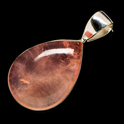 Rose Quartz Pendants handcrafted by Ana Silver Co - PD735789