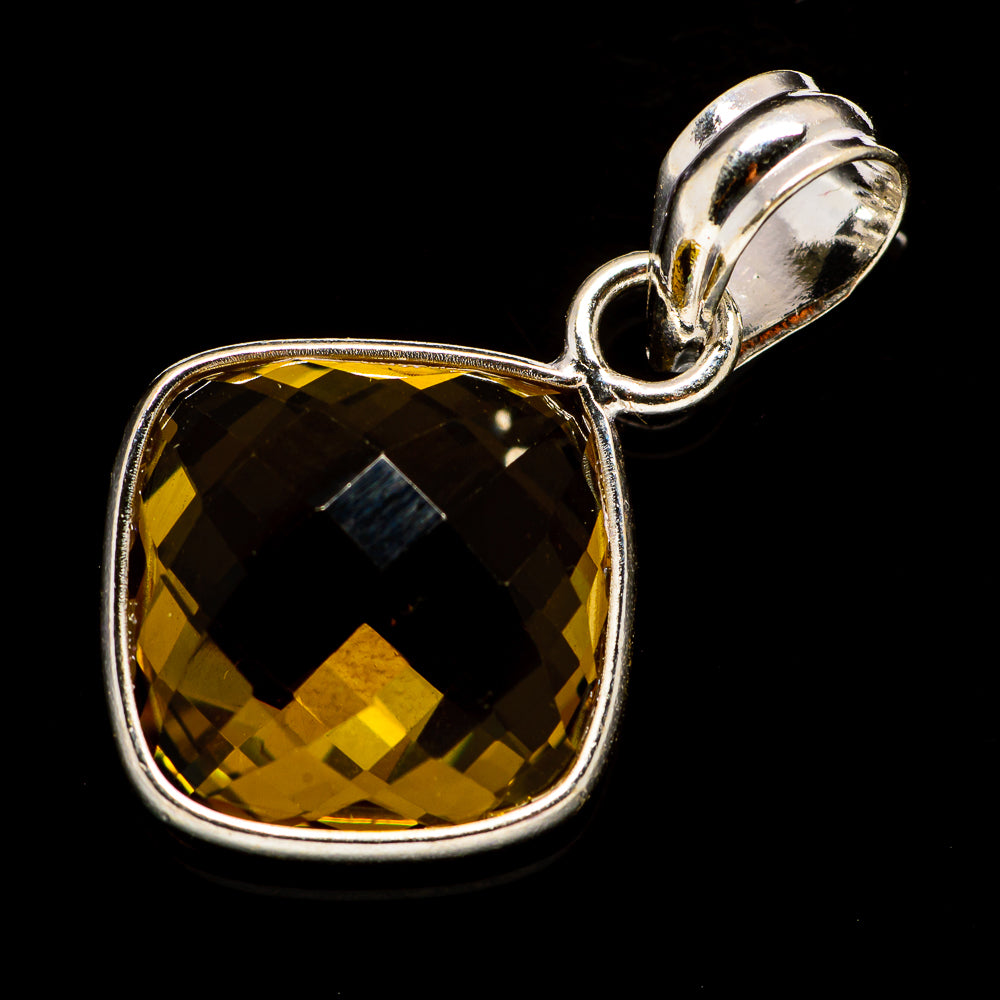 Lemon Quartz Pendants handcrafted by Ana Silver Co - PD735884