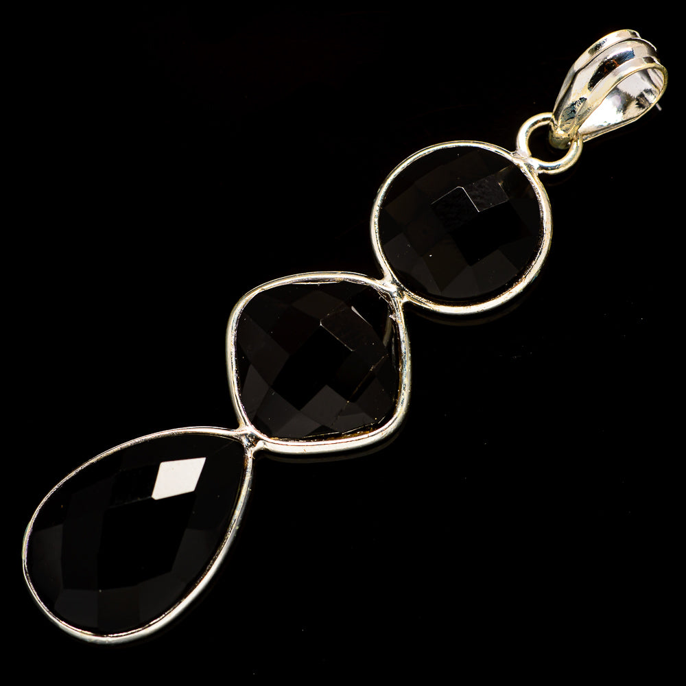 Black Onyx Pendants handcrafted by Ana Silver Co - PD735908