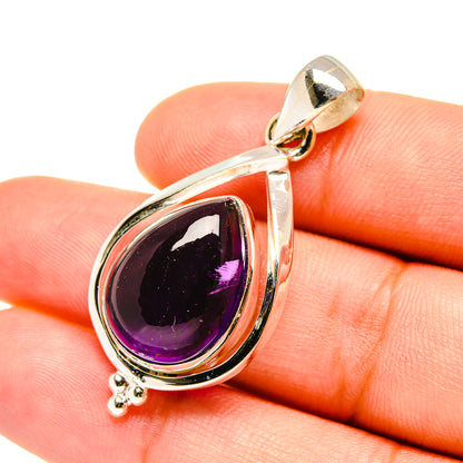 Amethyst Pendants handcrafted by Ana Silver Co - PD7360