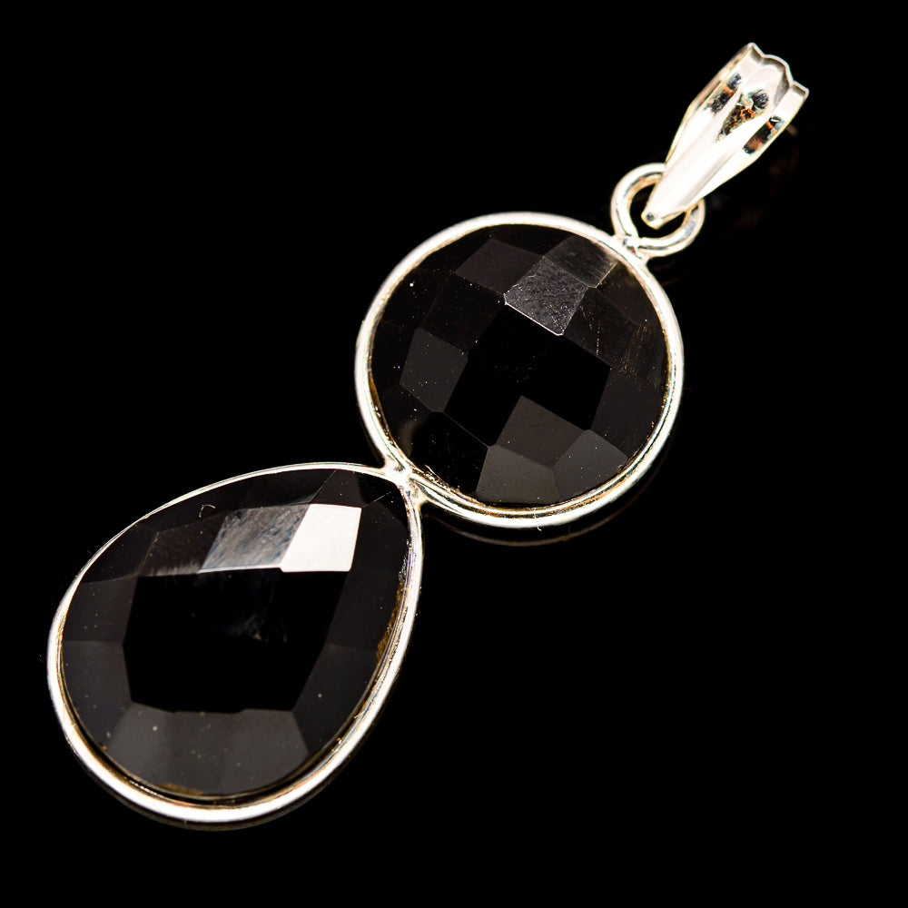 Black Onyx Pendants handcrafted by Ana Silver Co - PD736018