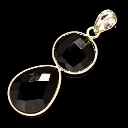 Black Onyx Pendants handcrafted by Ana Silver Co - PD736019