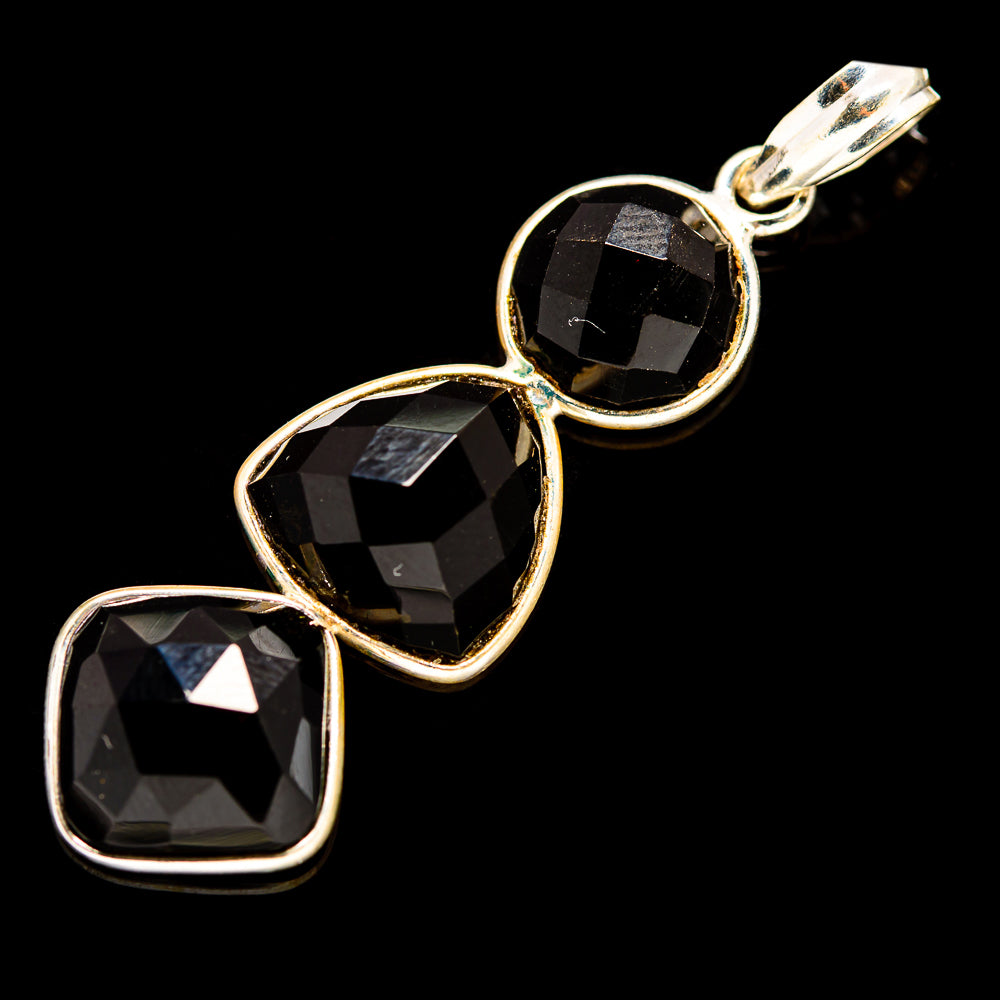 Black Onyx Pendants handcrafted by Ana Silver Co - PD736058