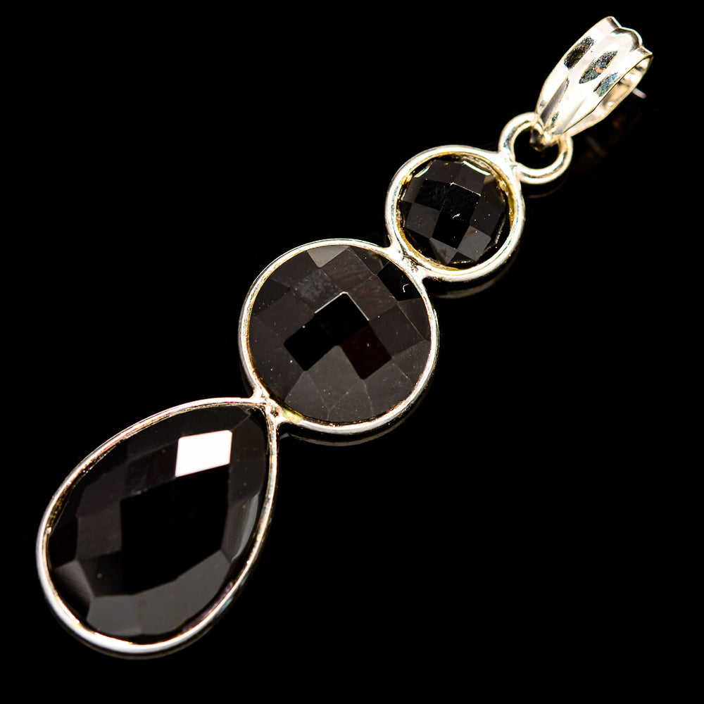 Black Onyx Pendants handcrafted by Ana Silver Co - PD736061