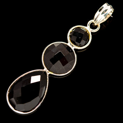 Black Onyx Pendants handcrafted by Ana Silver Co - PD736061
