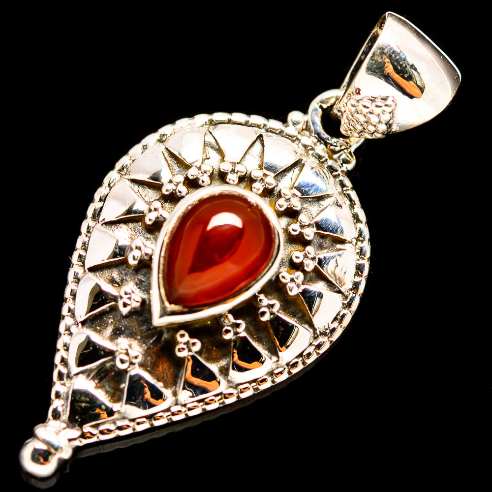 Red Onyx Pendants handcrafted by Ana Silver Co - PD736079