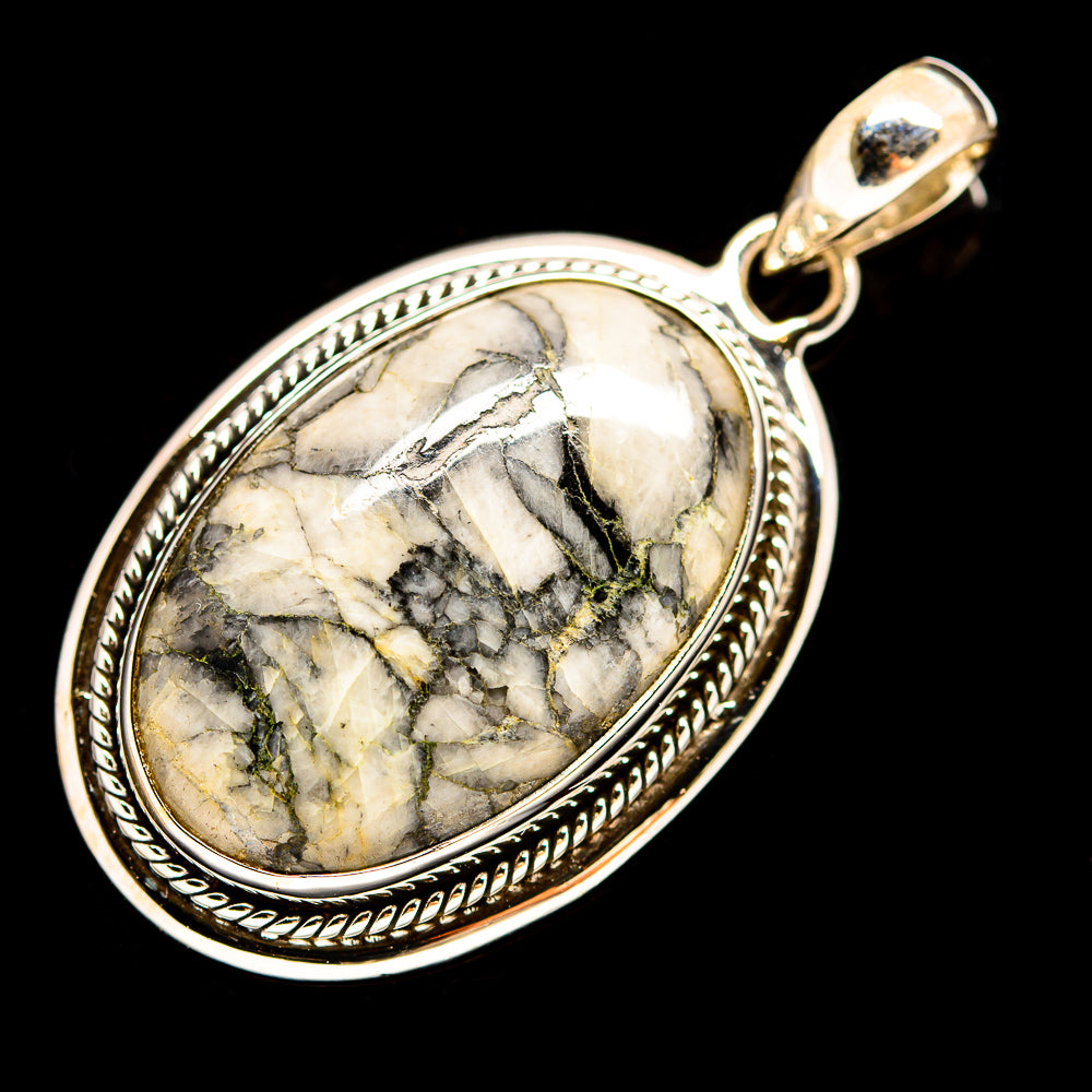 Pinolith Jasper Pendants handcrafted by Ana Silver Co - PD736088