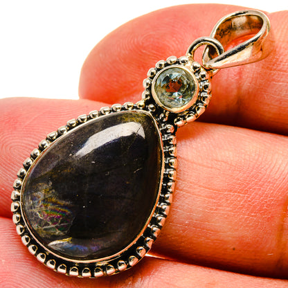 Labradorite Pendants handcrafted by Ana Silver Co - PD736482