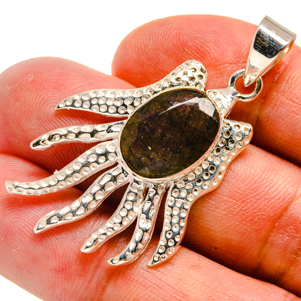 Labradorite Pendants handcrafted by Ana Silver Co - PD736506