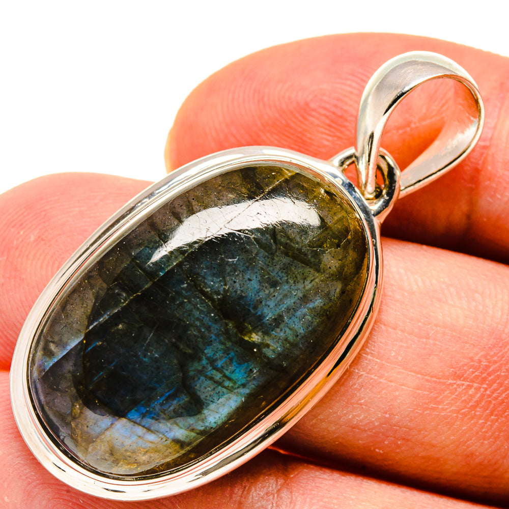 Labradorite Pendants handcrafted by Ana Silver Co - PD736687