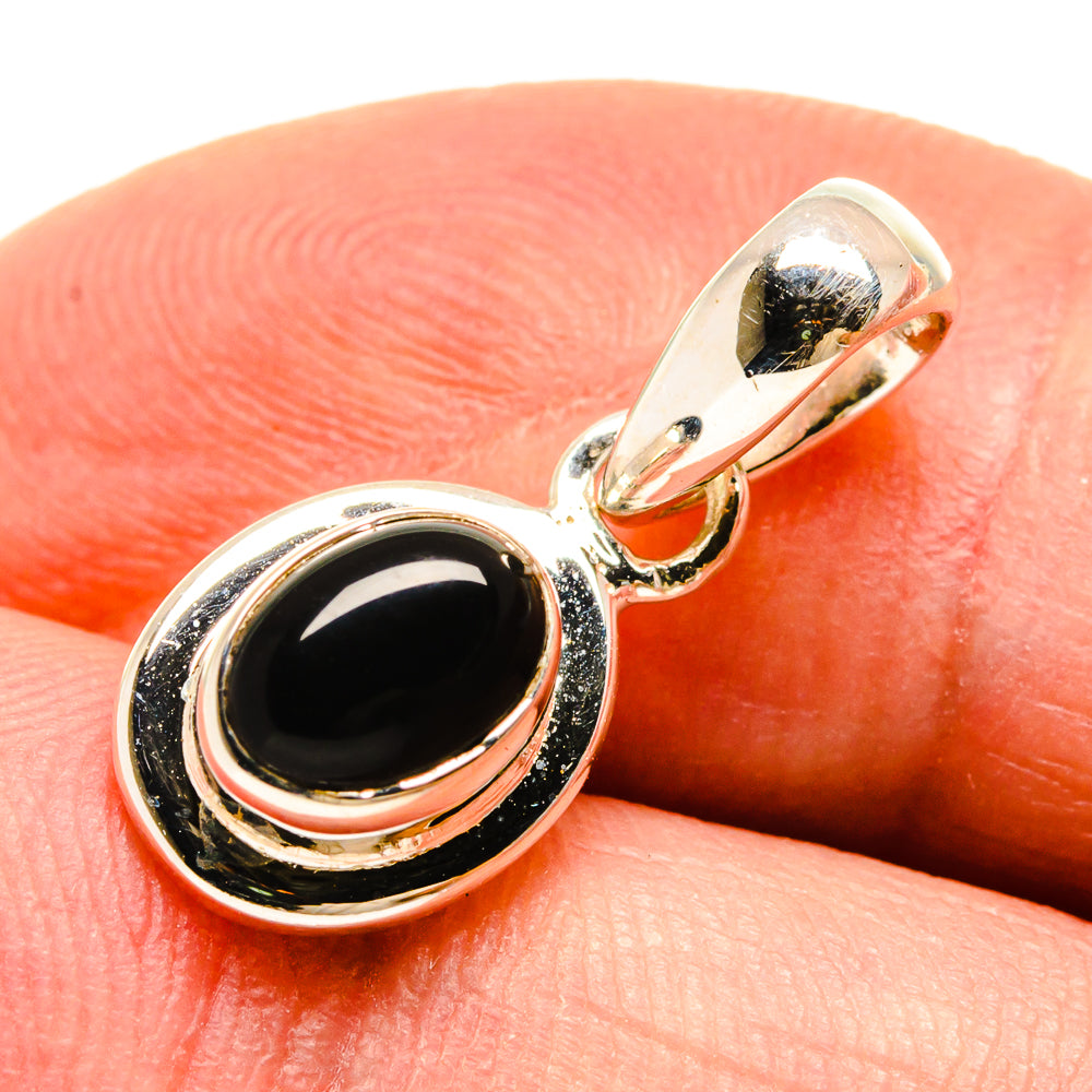 Black Onyx Pendants handcrafted by Ana Silver Co - PD736859
