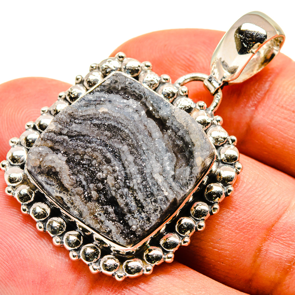 Desert Druzy Pendants handcrafted by Ana Silver Co - PD736977
