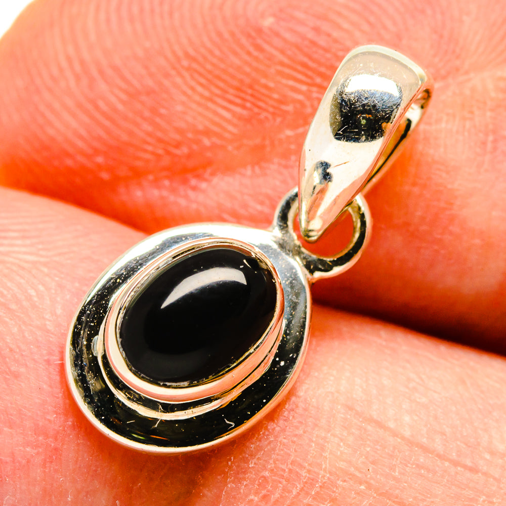 Black Onyx Pendants handcrafted by Ana Silver Co - PD737155