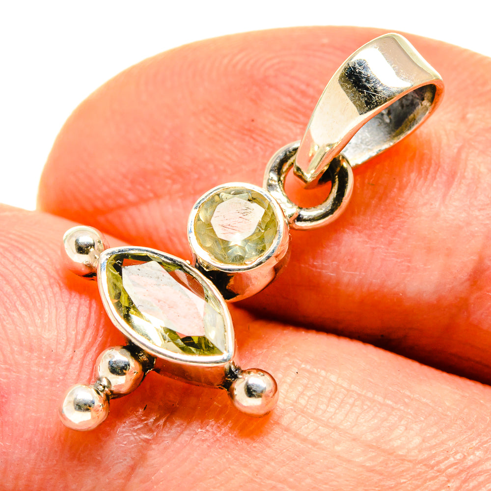 Citrine Pendants handcrafted by Ana Silver Co - PD737329