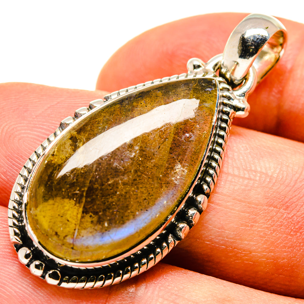 Labradorite Pendants handcrafted by Ana Silver Co - PD737742