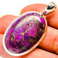 Purple Copper Composite Turquoise Pendants handcrafted by Ana Silver Co - PD737759