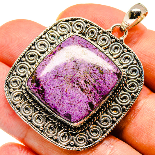 Stichtite Pendants handcrafted by Ana Silver Co - PD737770