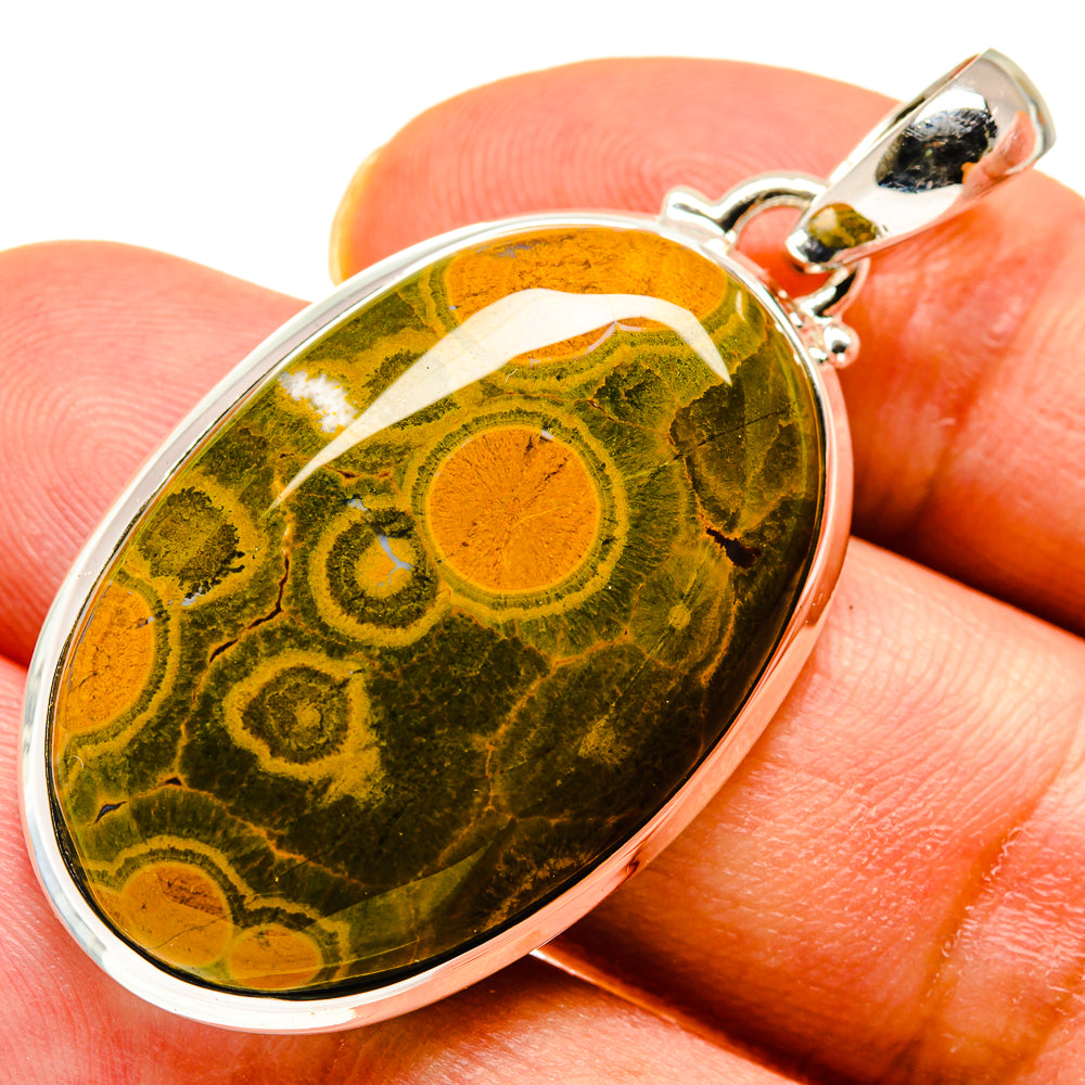 Ocean Jasper Pendants handcrafted by Ana Silver Co - PD737834