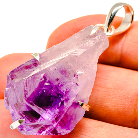 Amethyst Crystal Pendants handcrafted by Ana Silver Co - PD737865