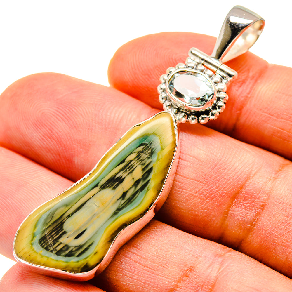Willow Creek Jasper Pendants handcrafted by Ana Silver Co - PD737918