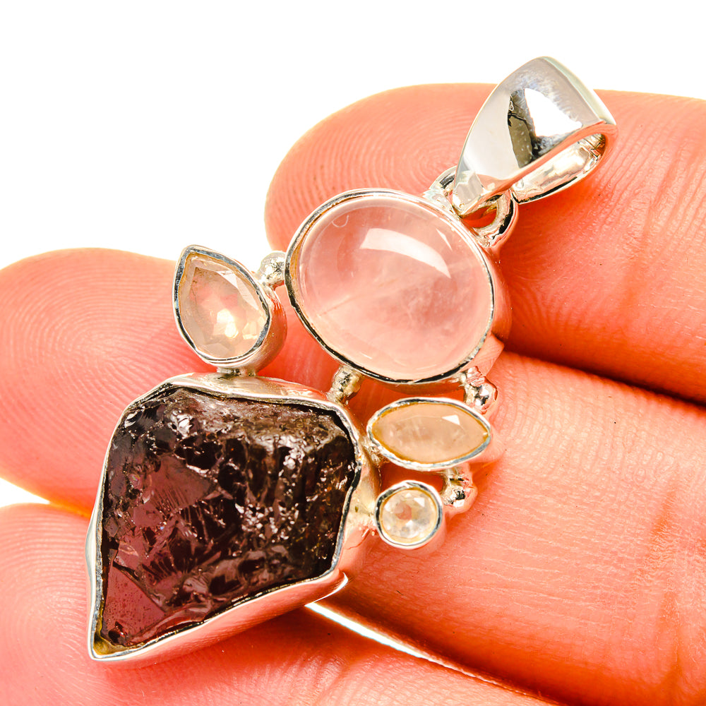 Garnet Pendants handcrafted by Ana Silver Co - PD7380