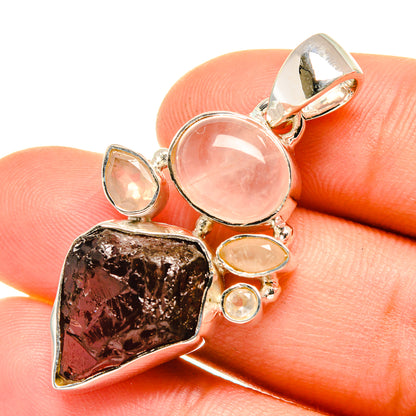 Garnet Pendants handcrafted by Ana Silver Co - PD7380