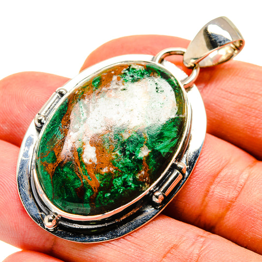 Chrysocolla Pendants handcrafted by Ana Silver Co - PD738316