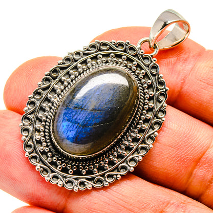 Labradorite Pendants handcrafted by Ana Silver Co - PD738333