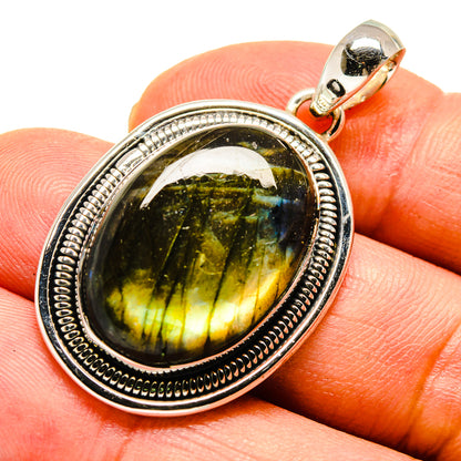 Labradorite Pendants handcrafted by Ana Silver Co - PD738369