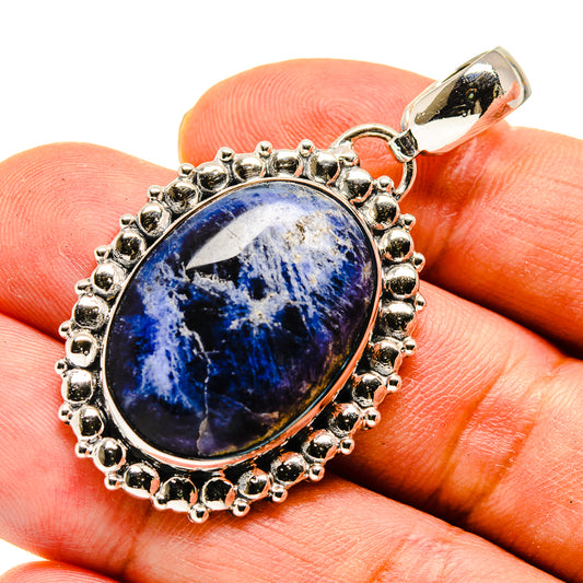 Sodalite Pendants handcrafted by Ana Silver Co - PD738435