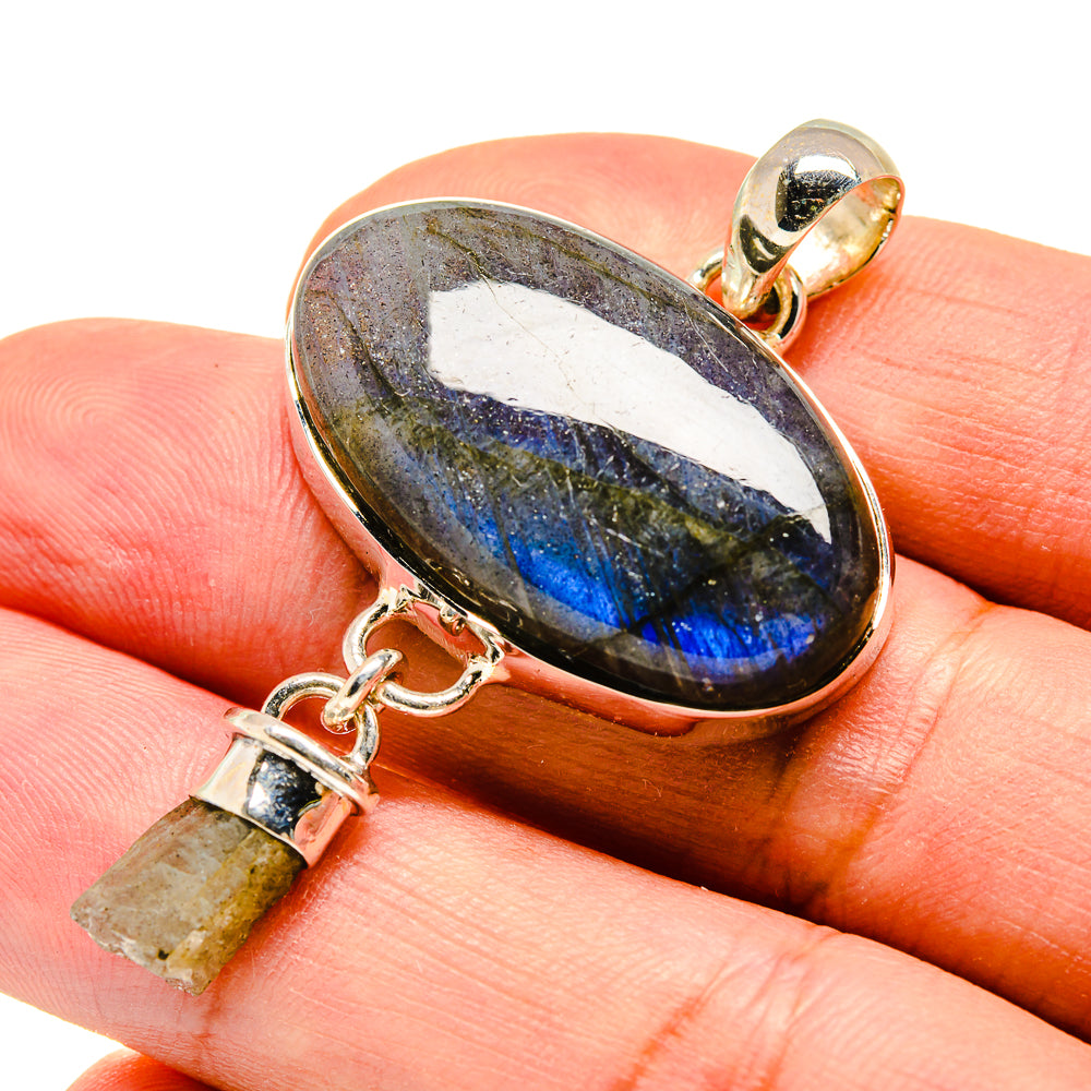 Labradorite Pendants handcrafted by Ana Silver Co - PD738870