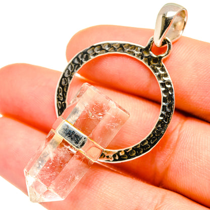 Herkimer Diamond Pendants handcrafted by Ana Silver Co - PD7391
