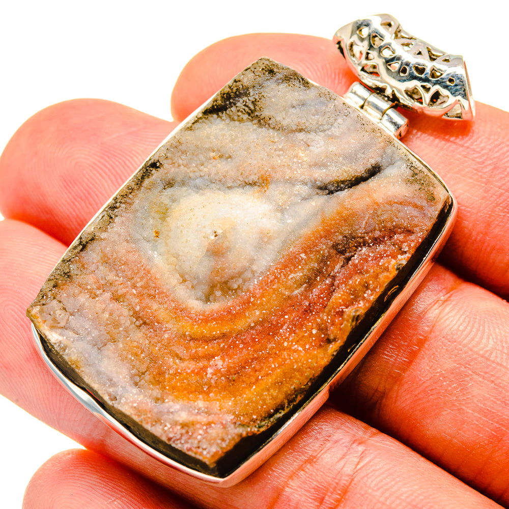 Desert Druzy Pendants handcrafted by Ana Silver Co - PD739256