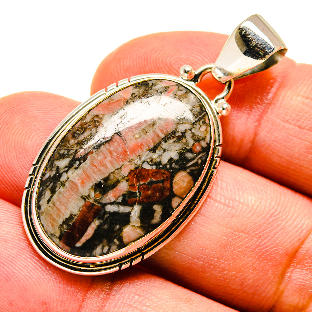 Crinoid Fossil Pendants handcrafted by Ana Silver Co - PD739268