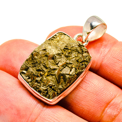 Pyrite Pendants handcrafted by Ana Silver Co - PD739605